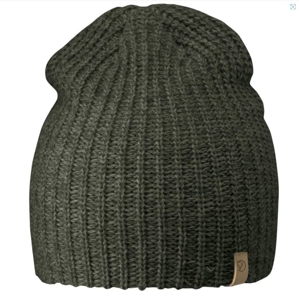Fjallraven Ovik Melange Beanie One Size Laurel Green